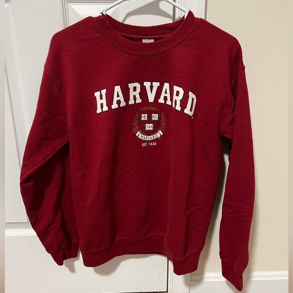 Burgundy Harvard Crewneck Small
